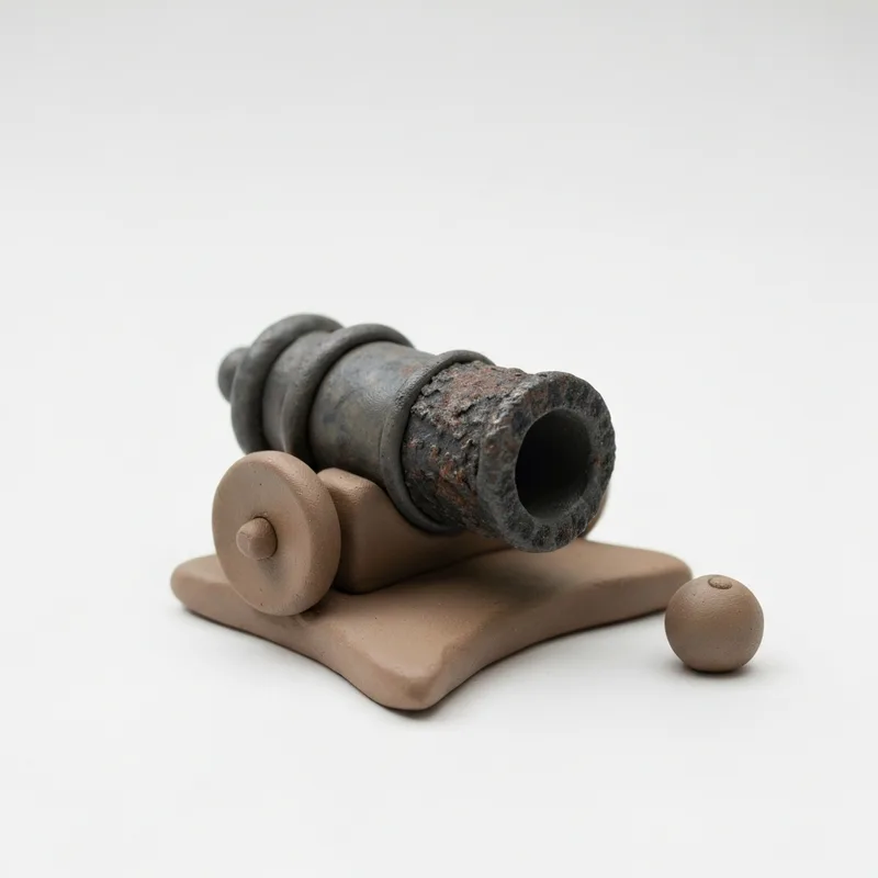 Ceramiczna inspiracja — legenda „Przeklęta armata”